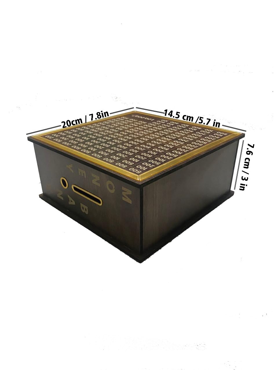 Wooden Money Saving Piggy Bank Box – Secure & Stylish Coin Storage