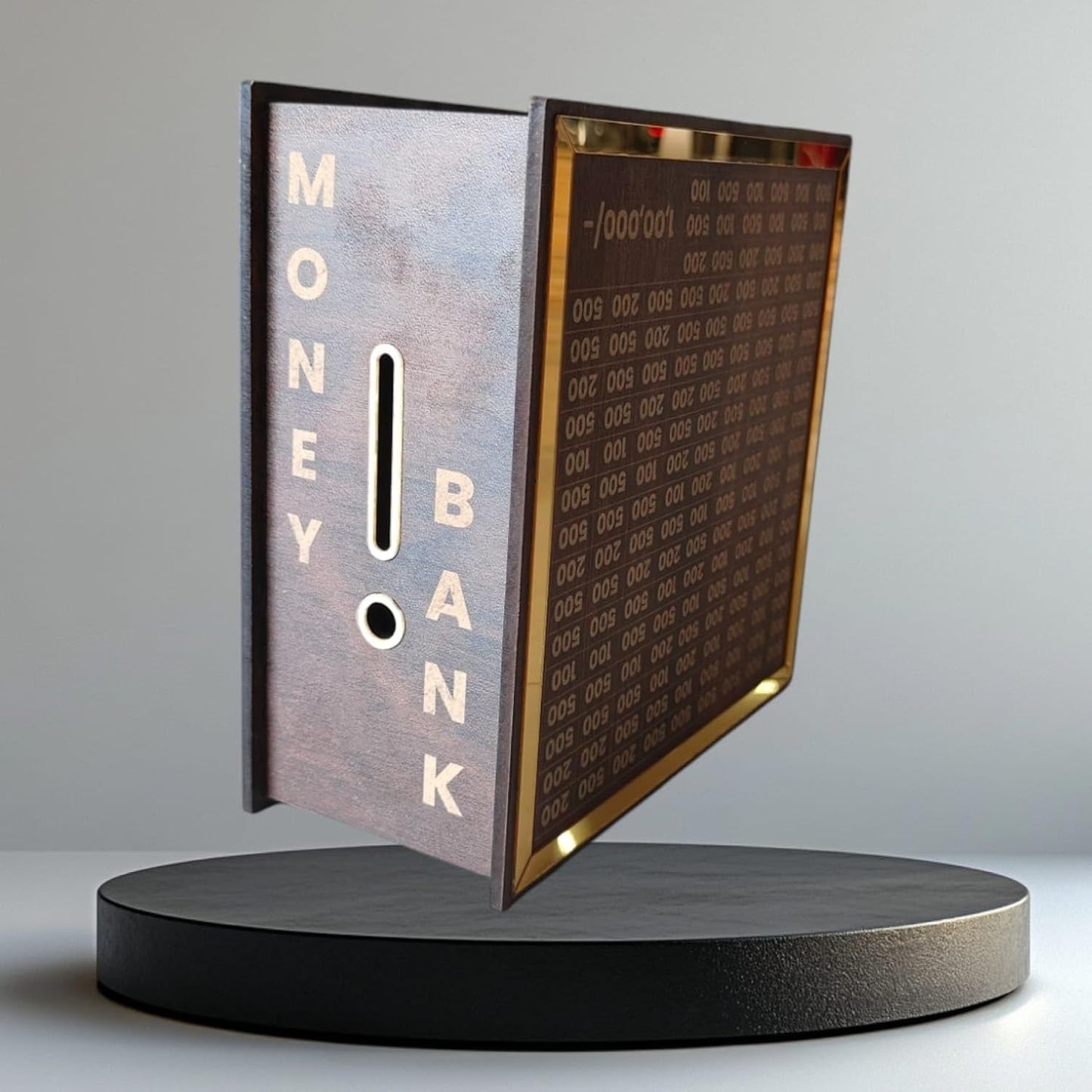 Wooden Money Saving Piggy Bank Box – Secure & Stylish Coin Storage
