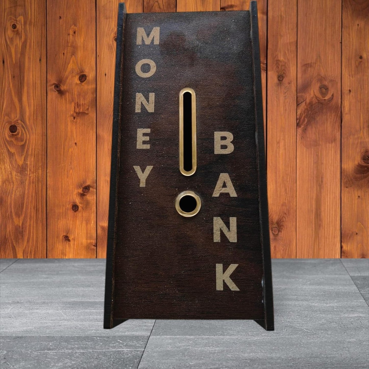 Wooden Money Saving Piggy Bank Box – Secure & Stylish Coin Storage