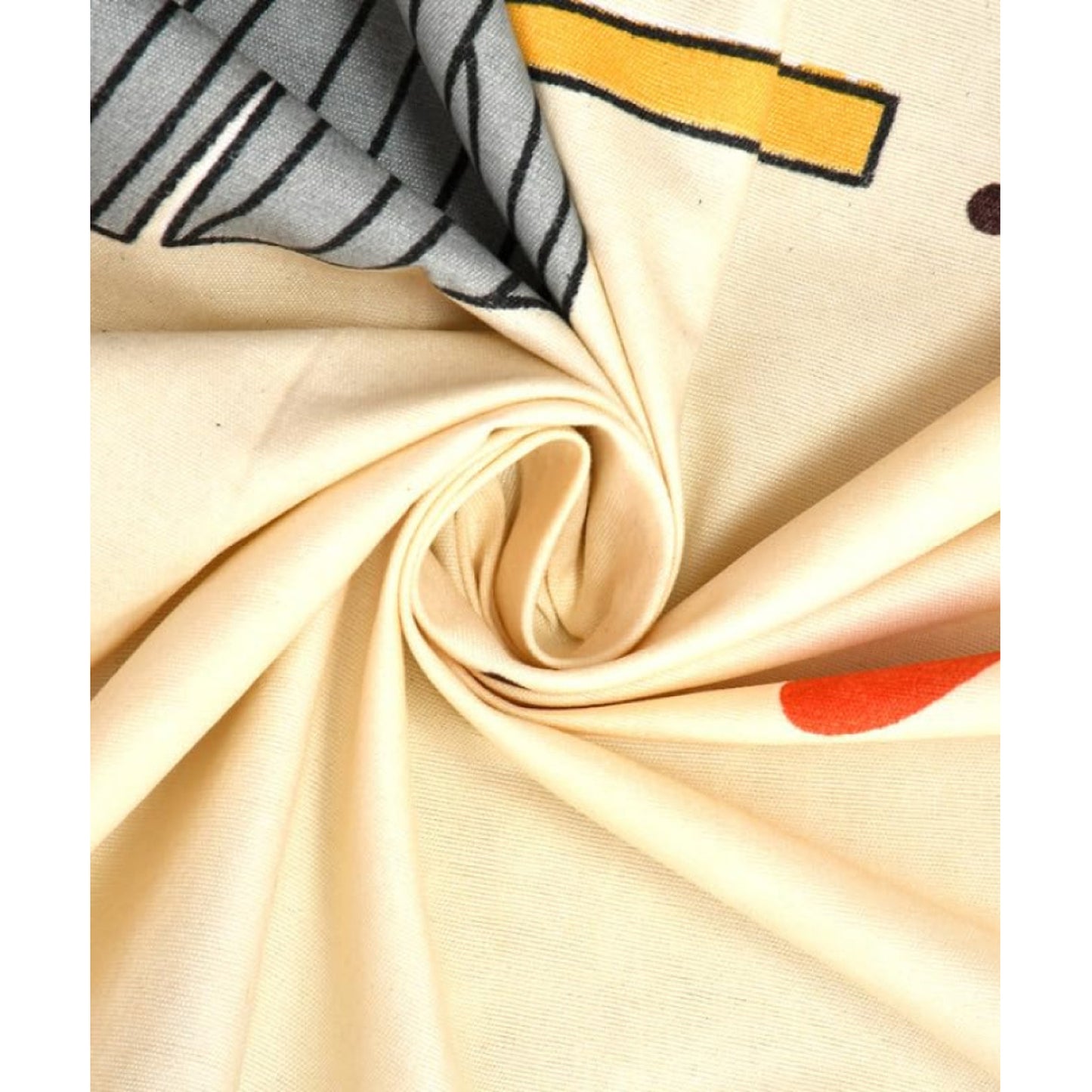 Microfiber King Printed Fitted Bedsheet