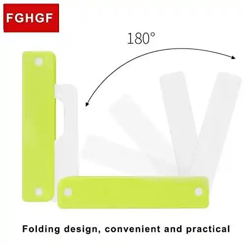 Portable Folding Clothes Hangers, Travel Hangers, Outdoor Hangers, Travel Accessories Foldable Clothes Drying Rack for Travel (Random Color) Pack of 4 Multicolour