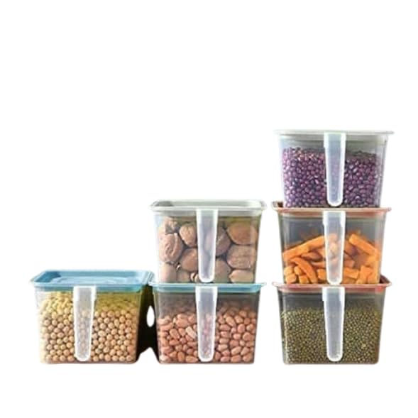 Unbreakable Kitchen Storage Baskets – Set of 6 | Durable & Space-Saving