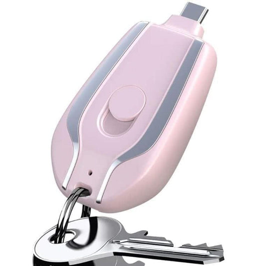 The Mini Power Emergency Pod - Your Portable 1500Mah Keychain Charger with Overcharging Protection(C-Type)