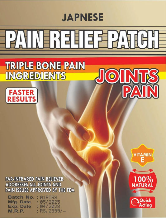 Pain Relief Patch – Natural Joint & Muscle Pain Relief