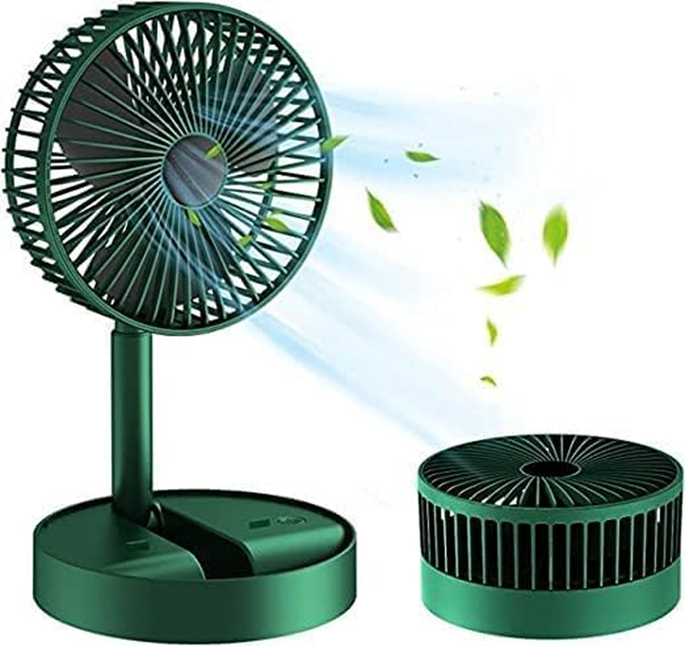 Mini Foldable USB Rechargeable Desk Fan Electric Desktop Fan