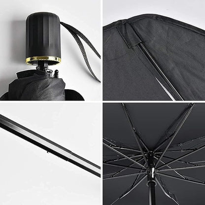 Car Windshield Sun Shade Umbrella – Foldable UV Protection for Car Interiors