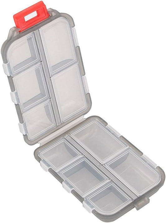 Multifunctional Pill Box, Portable Small Weekly Travel Pill Organizer