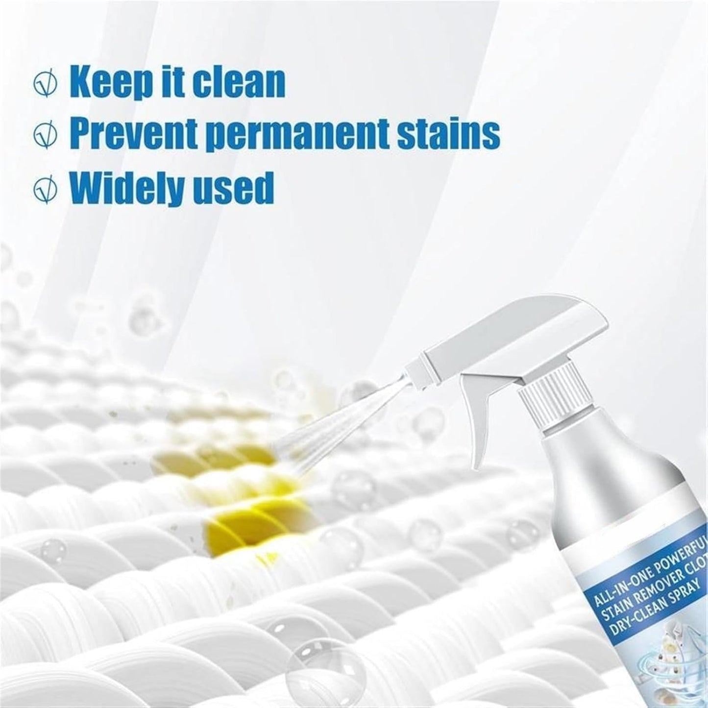 Deep Cleaning for Clothes, Shoes, Kitchen, Cars, Furniture (Pack of 2)
