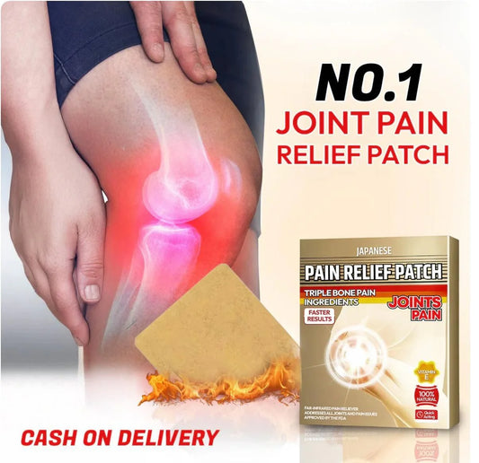 Pain Relief Patch – Natural Joint & Muscle Pain Relief