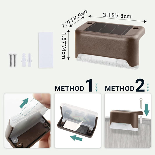 Waterproof Solar Deck Light