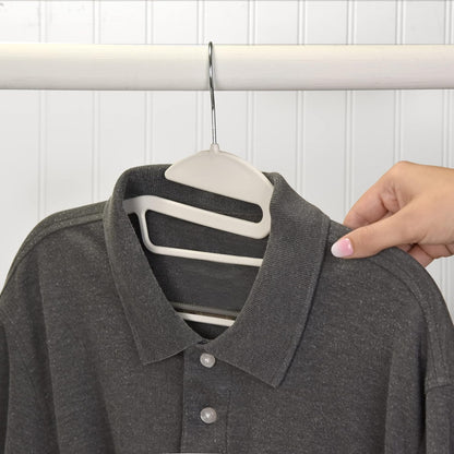 Anti-slip clothes hanger, multi-purpose household clothes hanger (Pack of 4)