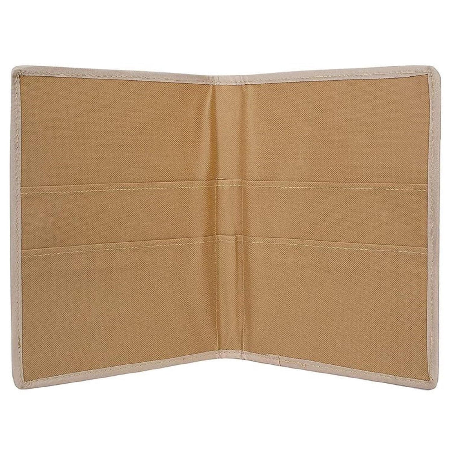 Printed Fabric File Folder for Certificate, Document Holder, Jute Conference Folder (Size: A4, Color: Multicolor Warli Printed) (Pack of 2)