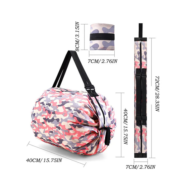 Eco-Friendly Japanese Origami Shopping Bag – Reusable & Foldable Tote | Itonz