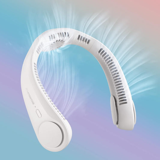 Portable Neck Fan, Hands Free Bladeless Fan