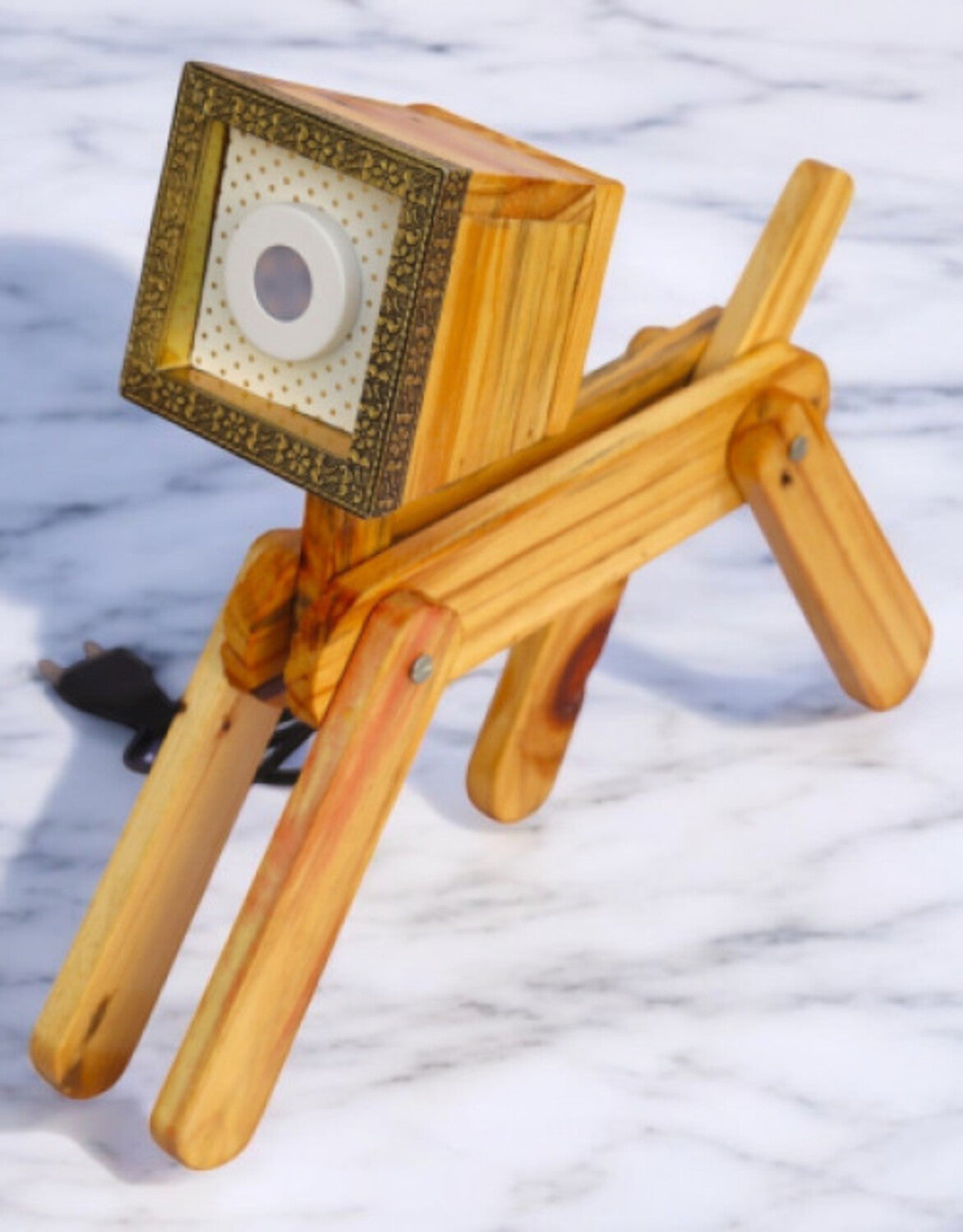 Unique Wooden Decorative Lamp