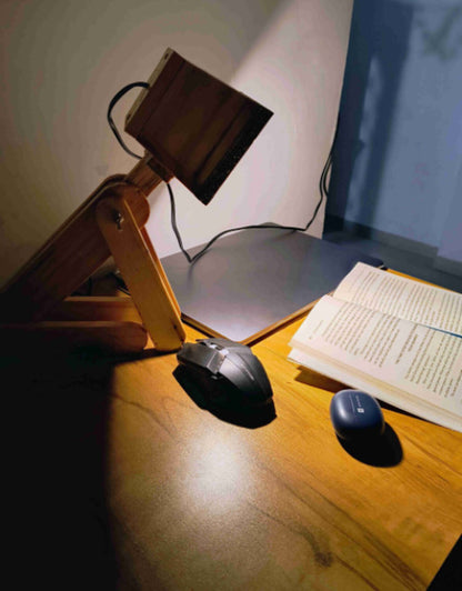 Unique Wooden Decorative Lamp